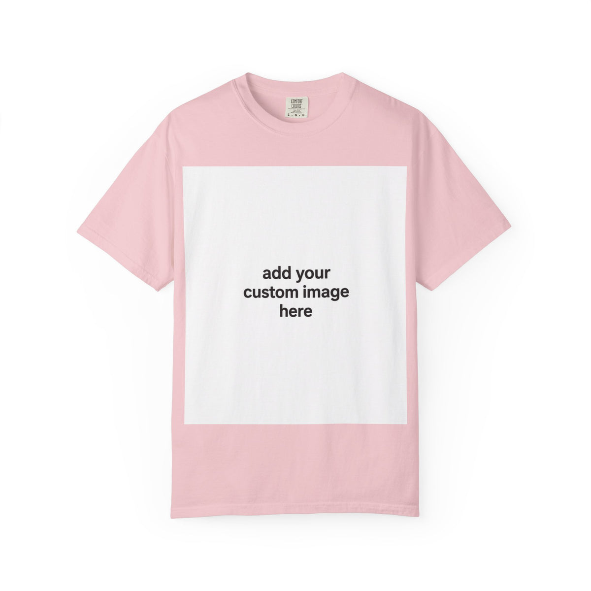 Customizable Image T-Shirt - Unisex Garment-Dyed T-shirt