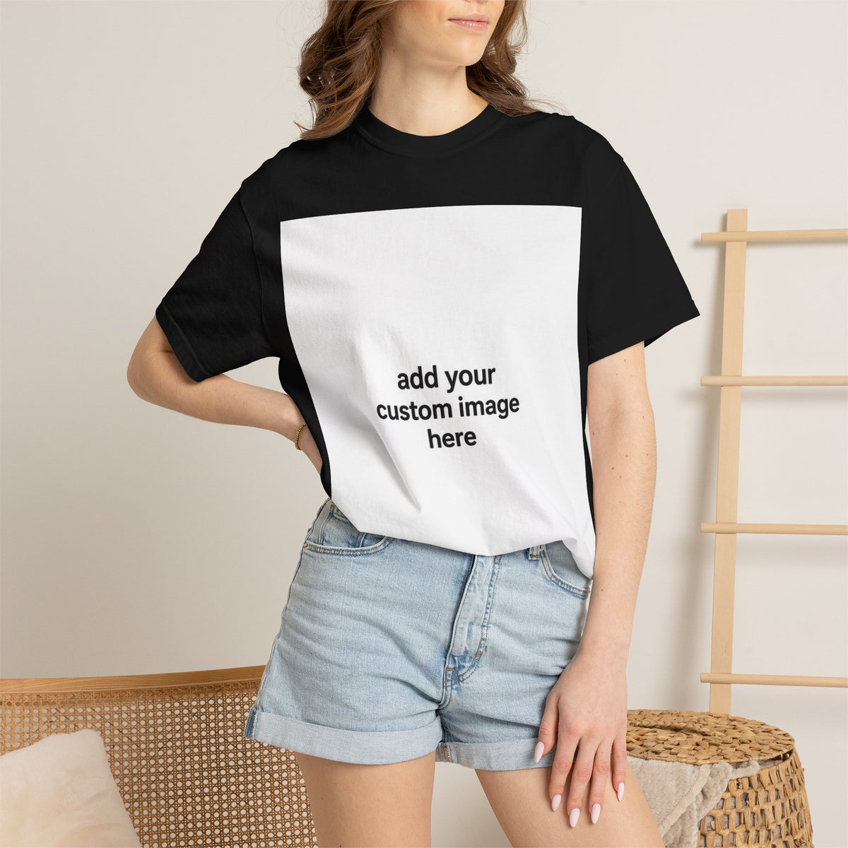 Customizable Image T-Shirt - Unisex Garment-Dyed T-shirt