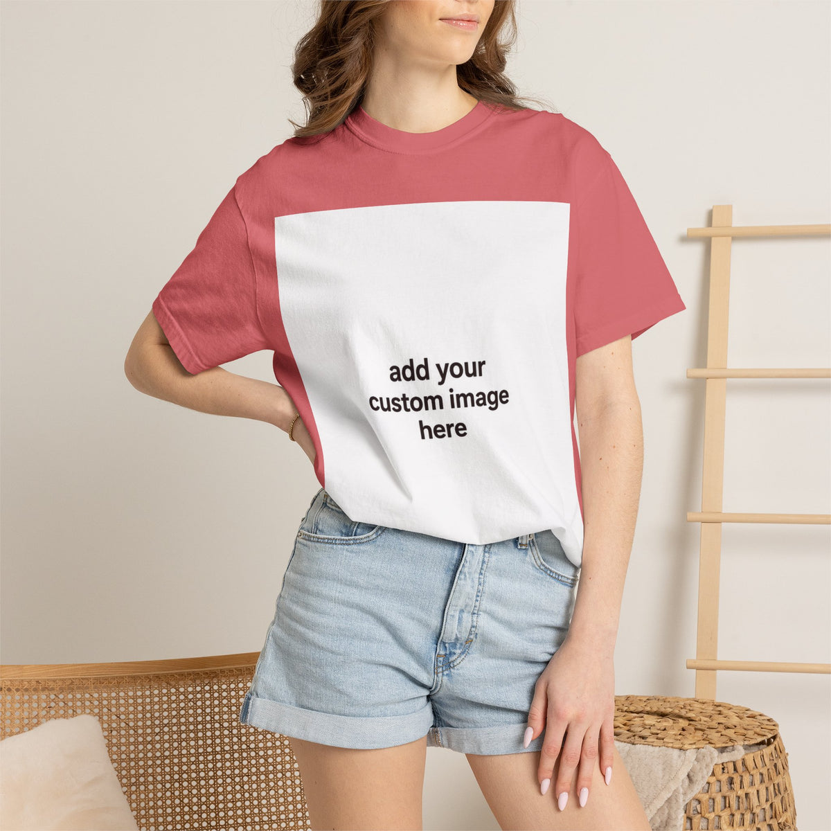 Customizable Image T-Shirt - Unisex Garment-Dyed T-shirt