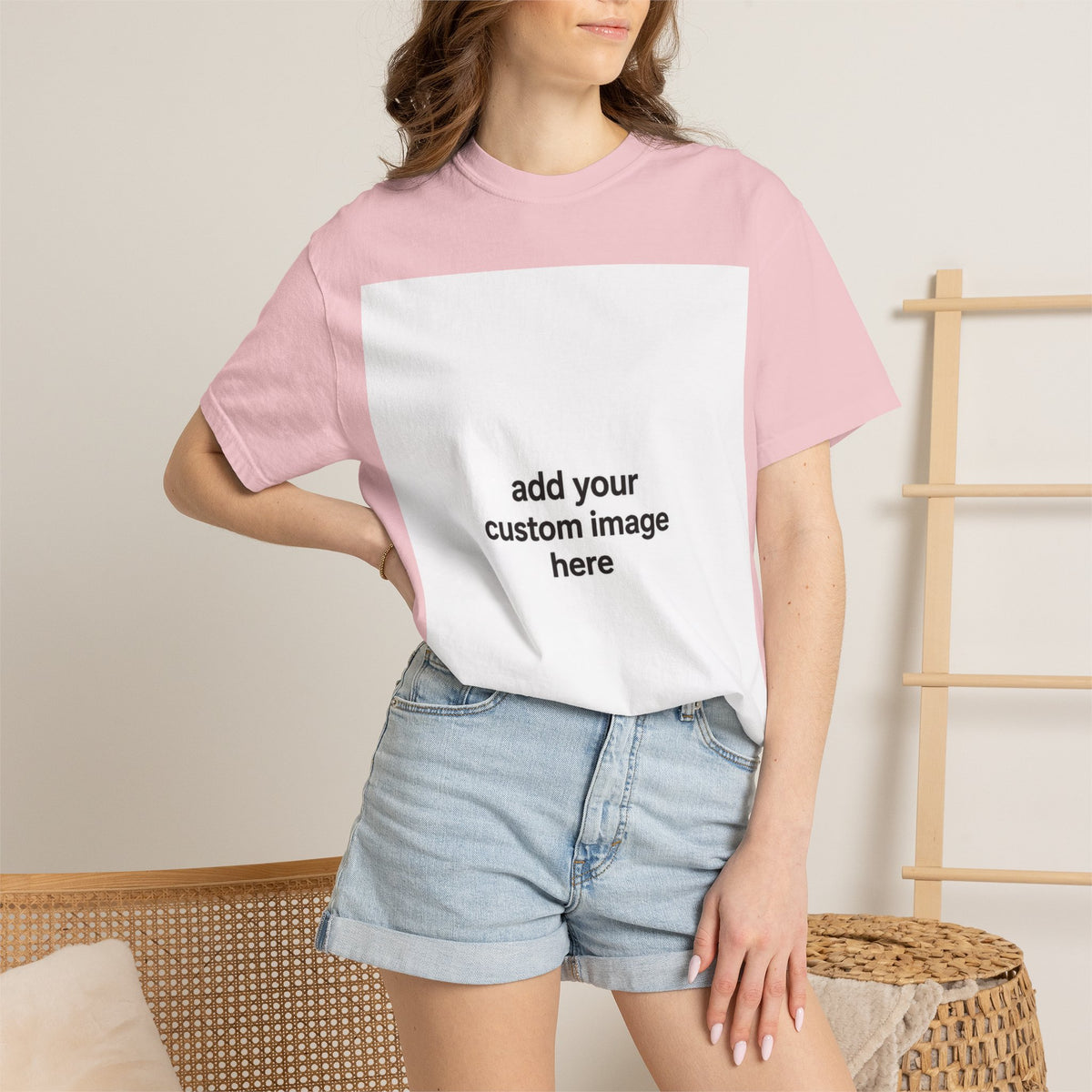 Customizable Image T-Shirt - Unisex Garment-Dyed T-shirt