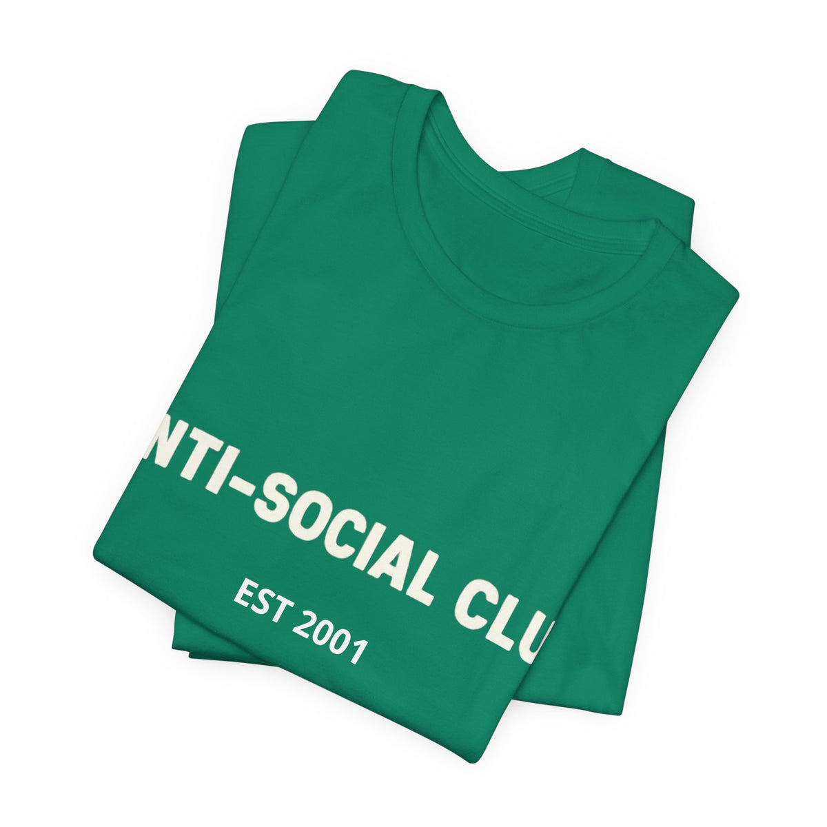 'Anti-Social Club' Short Sleeve Tee -- Personalizable - Unisex