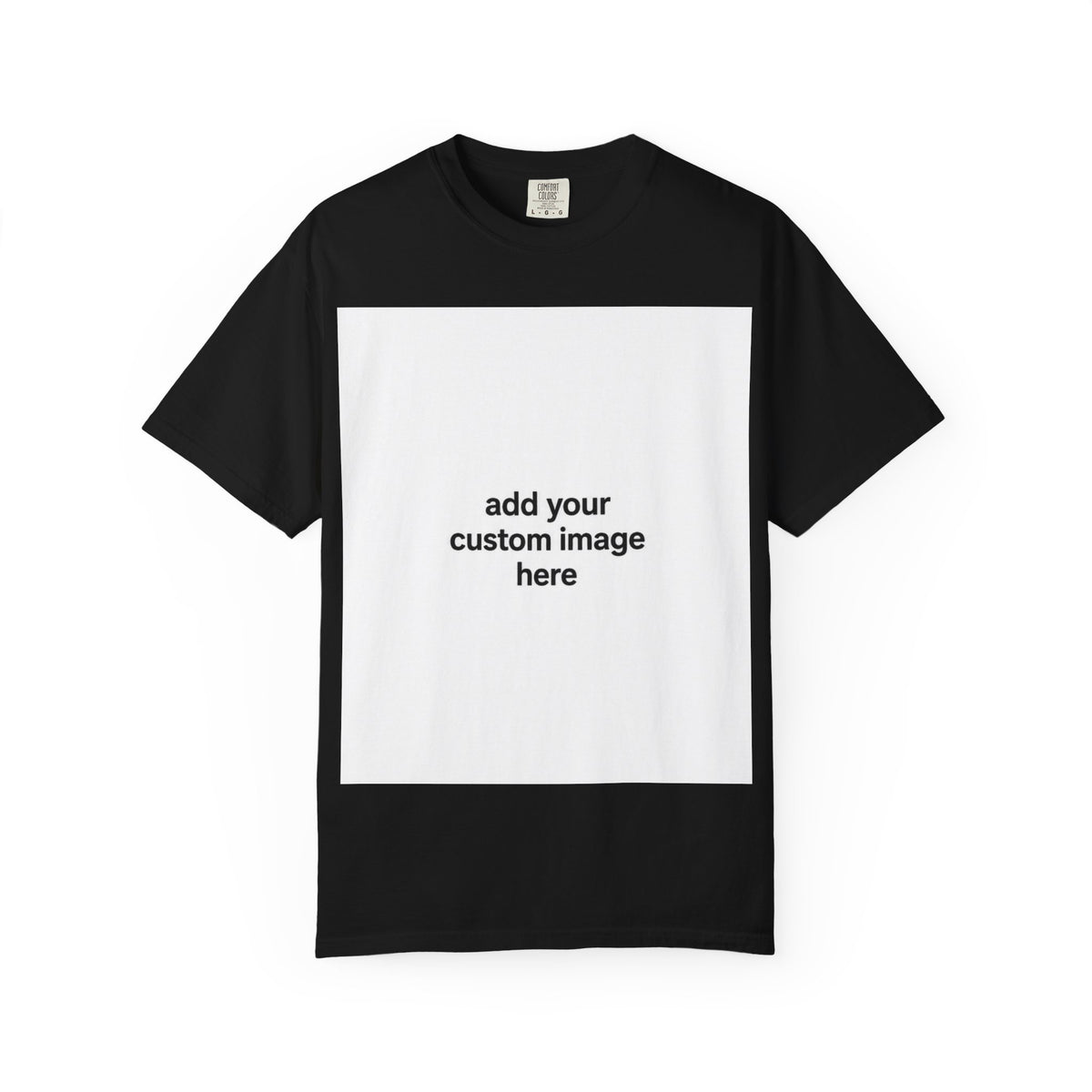 Customizable Image T-Shirt - Unisex Garment-Dyed T-shirt