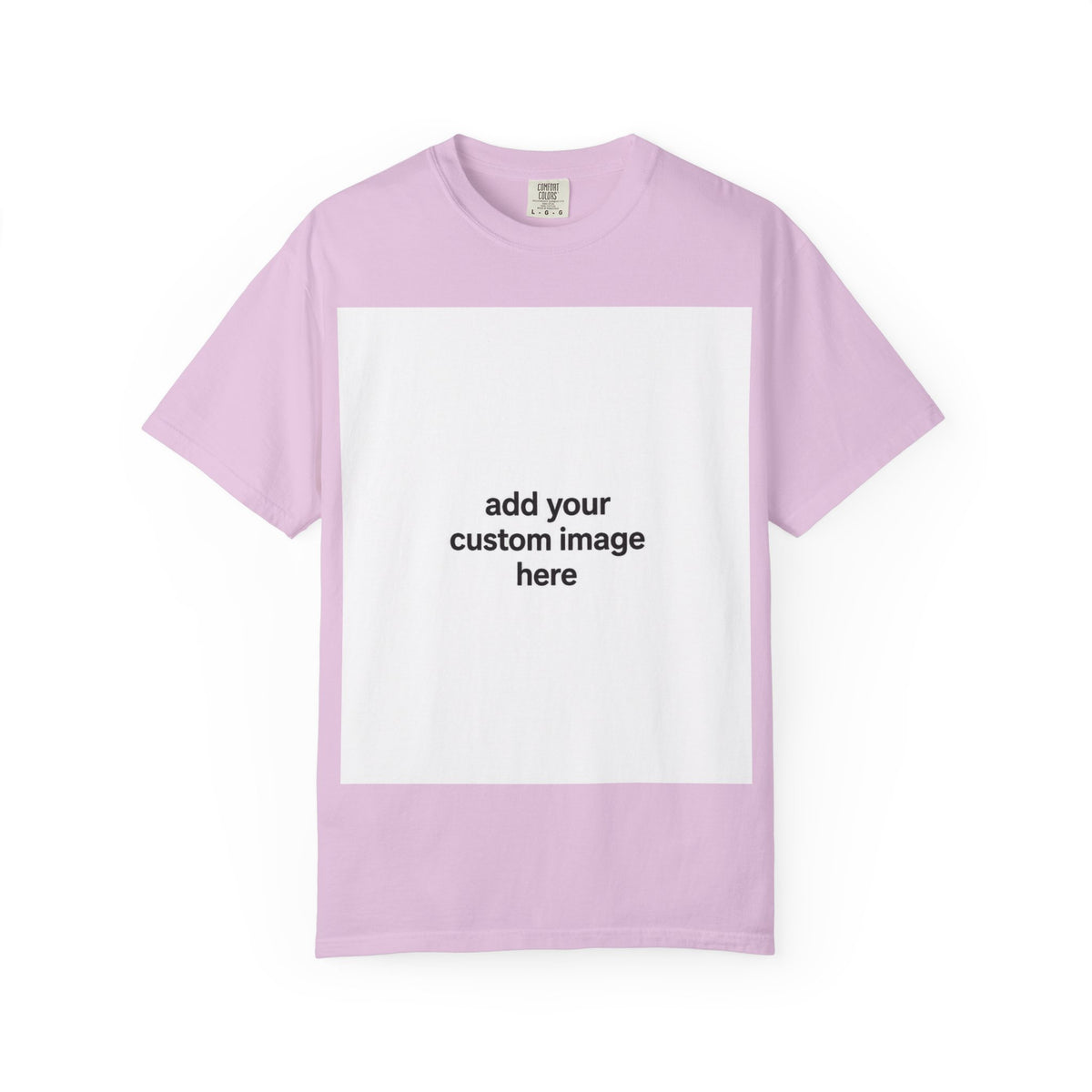 Customizable Image T-Shirt - Unisex Garment-Dyed T-shirt