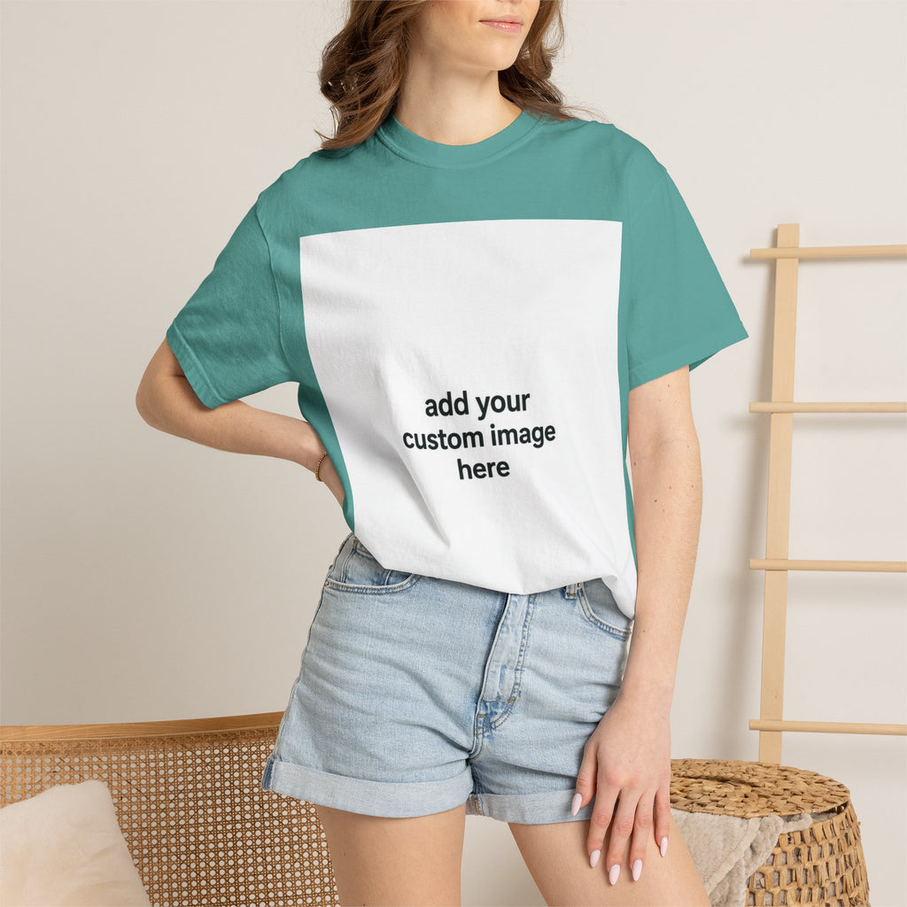 Customizable Image T-Shirt - Unisex Garment-Dyed T-shirt