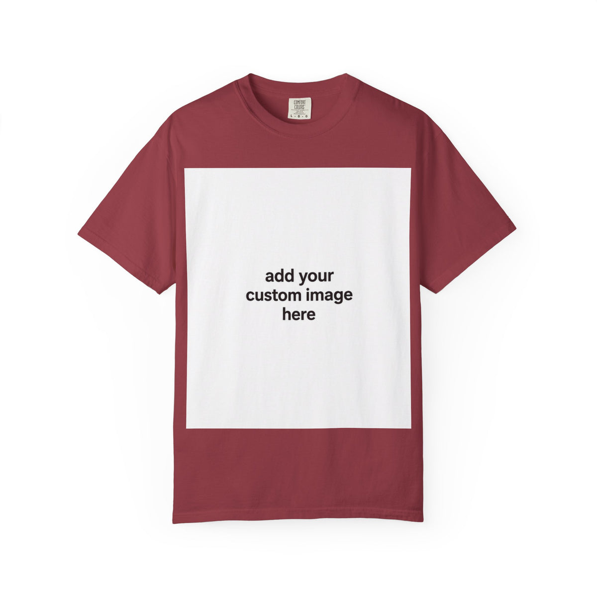 Customizable Image T-Shirt - Unisex Garment-Dyed T-shirt
