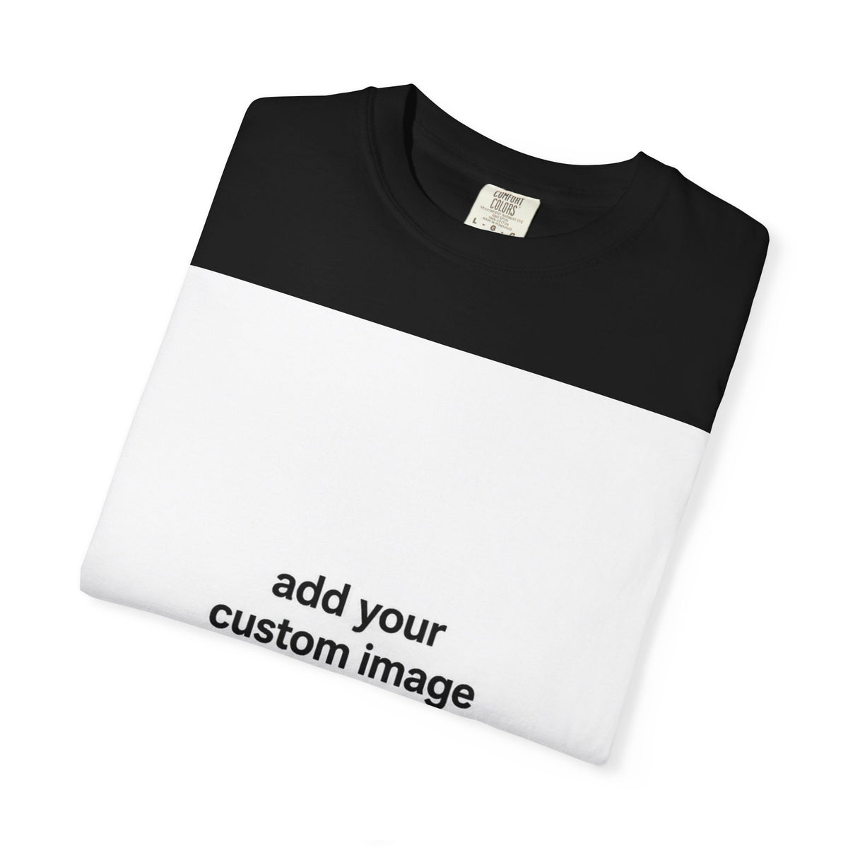 Customizable Image T-Shirt - Unisex Garment-Dyed T-shirt