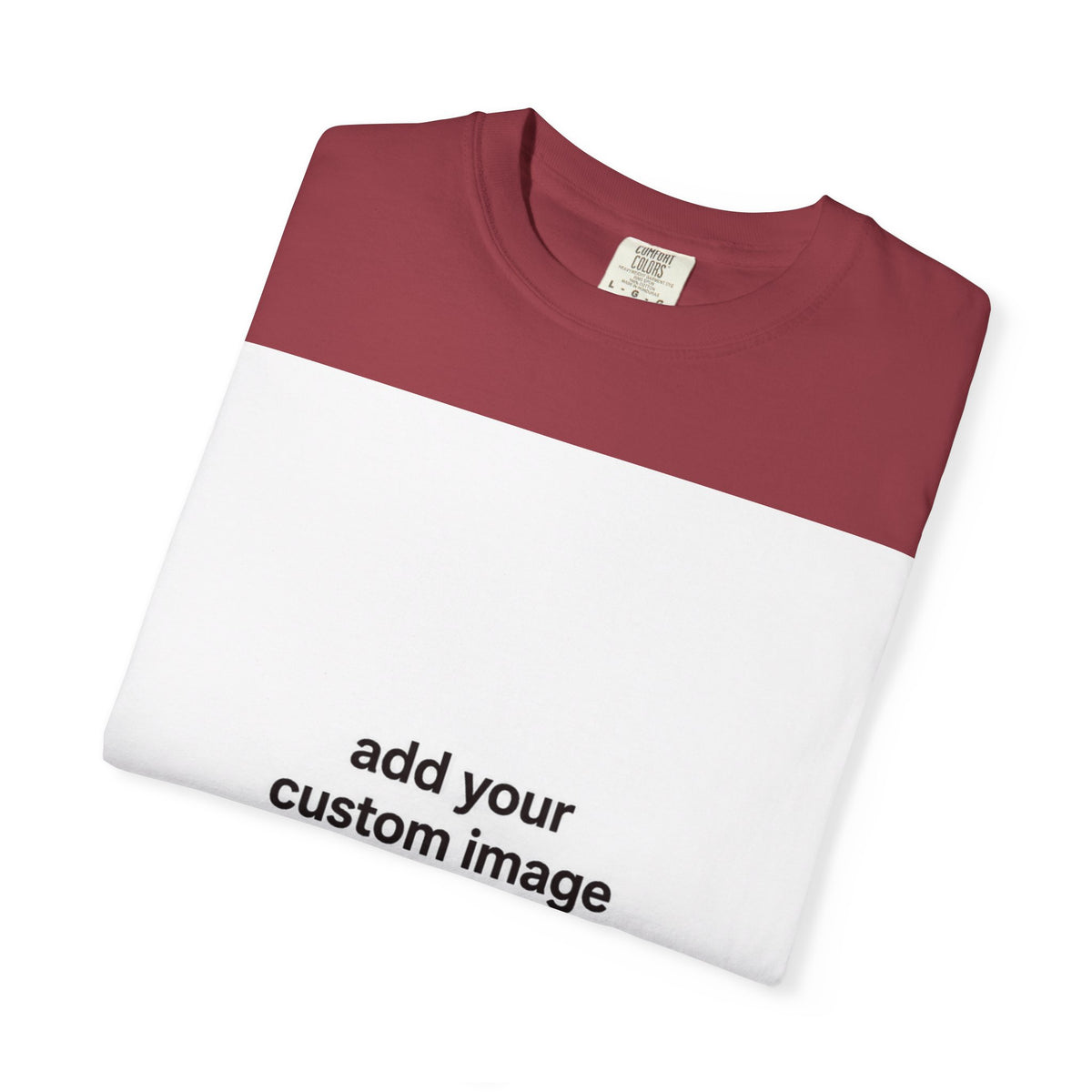Customizable Image T-Shirt - Unisex Garment-Dyed T-shirt