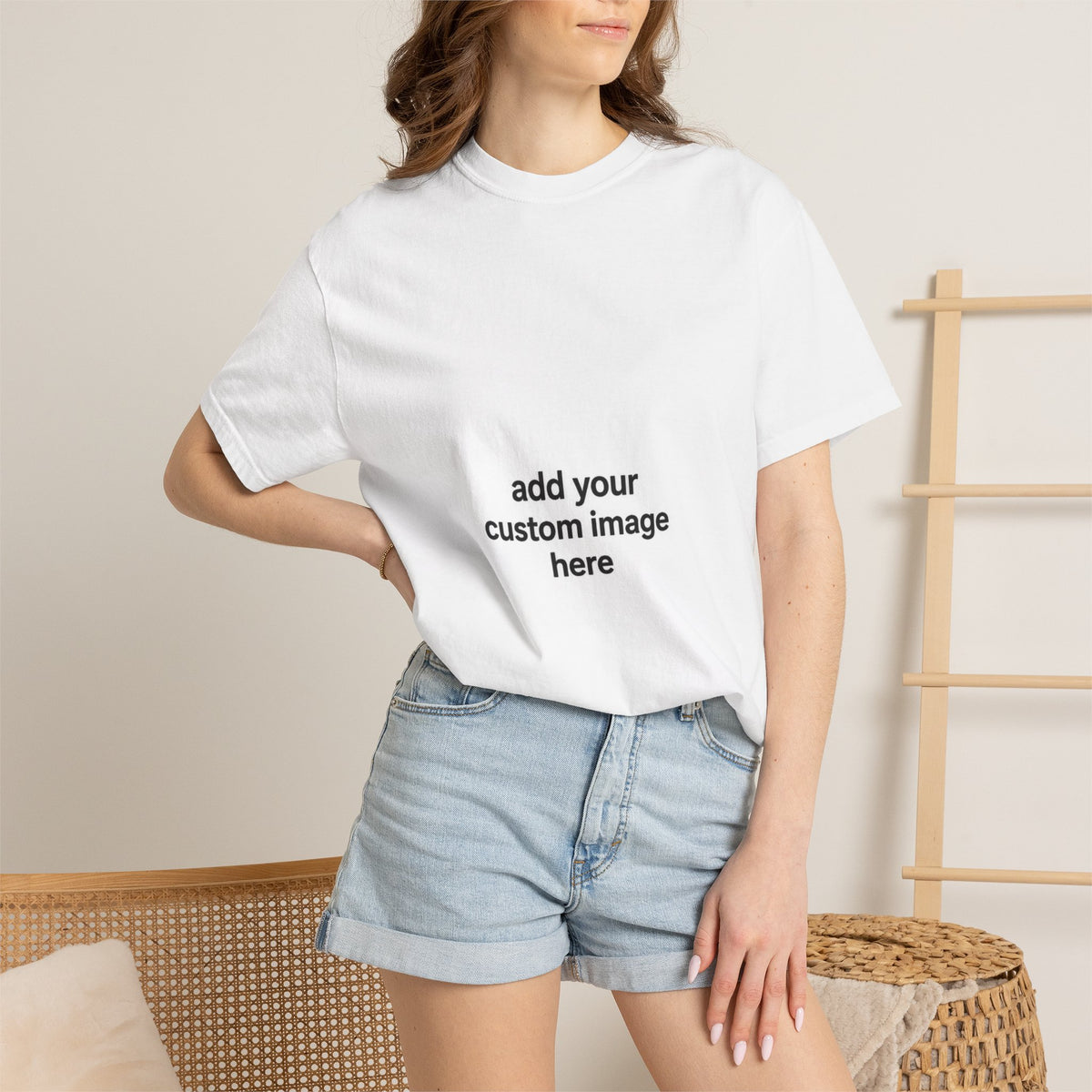 Customizable Image T-Shirt - Unisex Garment-Dyed T-shirt