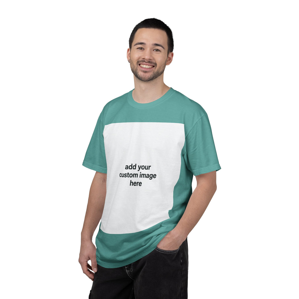 Customizable Image T-Shirt - Unisex Garment-Dyed T-shirt