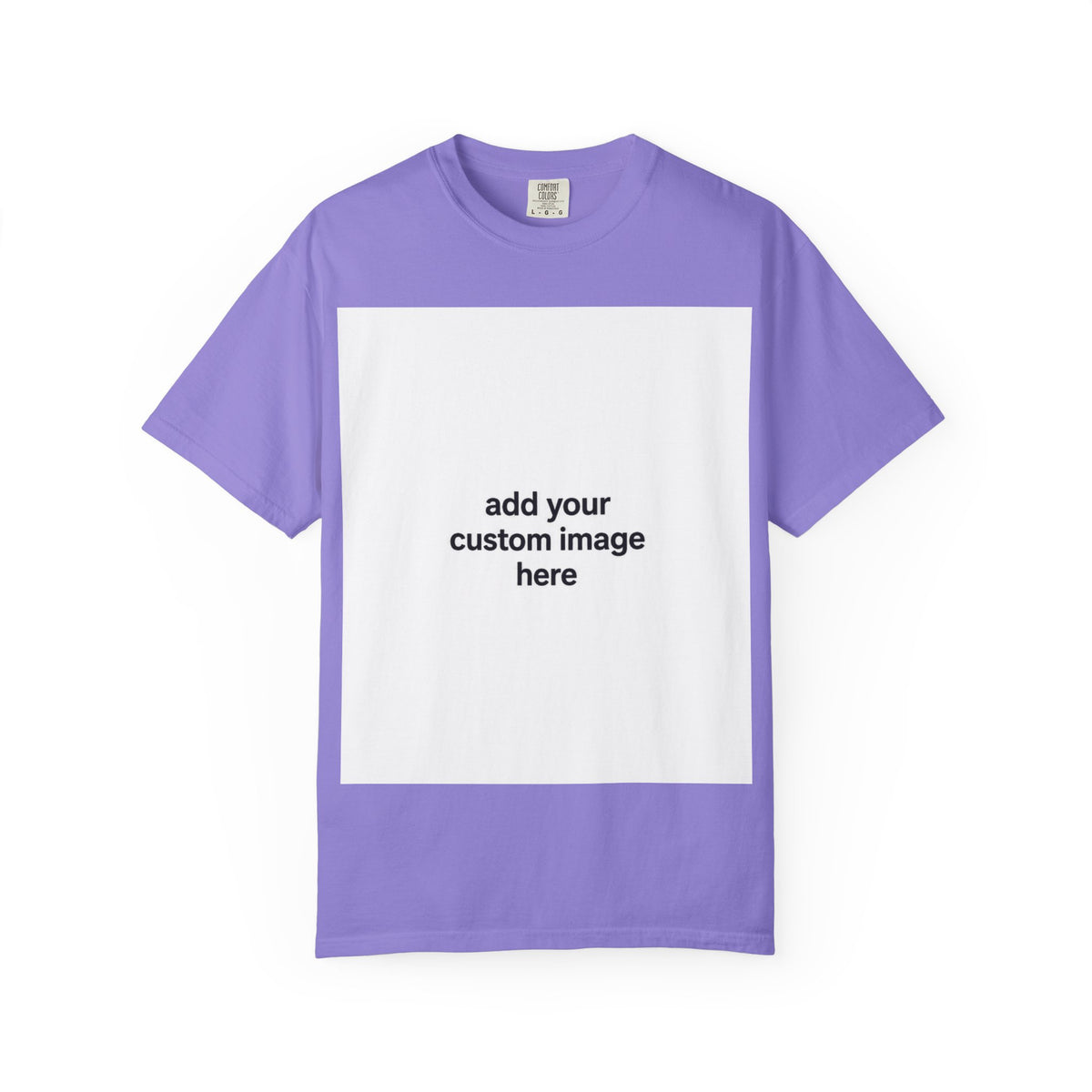 Customizable Image T-Shirt - Unisex Garment-Dyed T-shirt