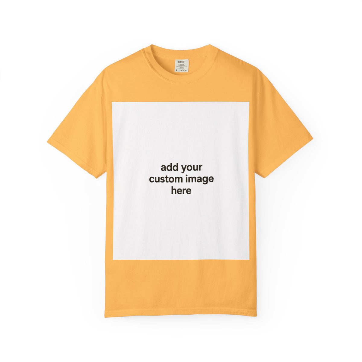 Customizable Image T-Shirt - Unisex Garment-Dyed T-shirt