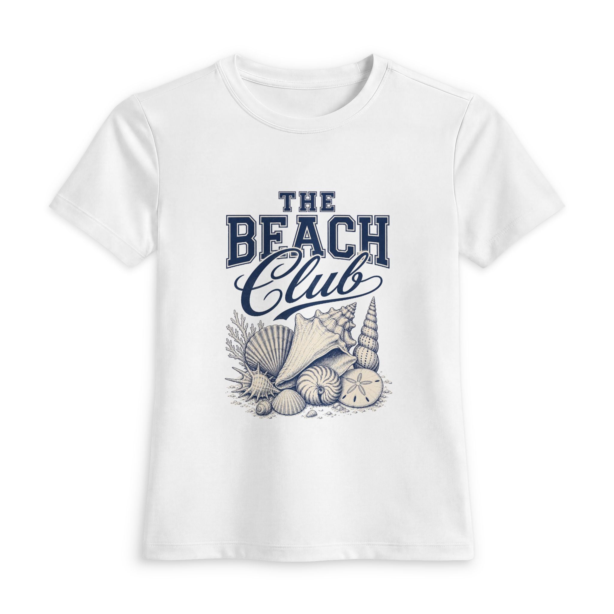 Women's Luxe Fitted Tee - Beach Style