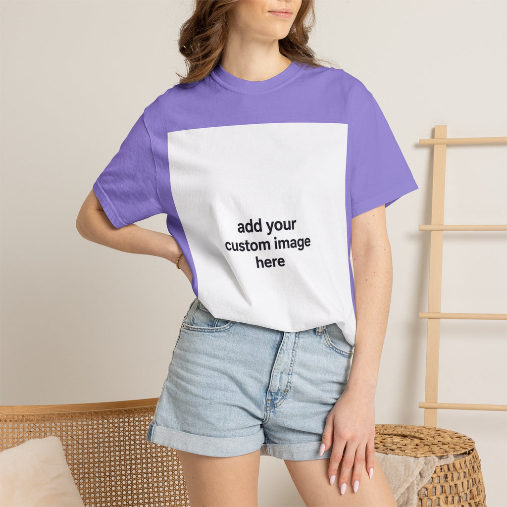 Customizable Image T-Shirt - Unisex Garment-Dyed T-shirt