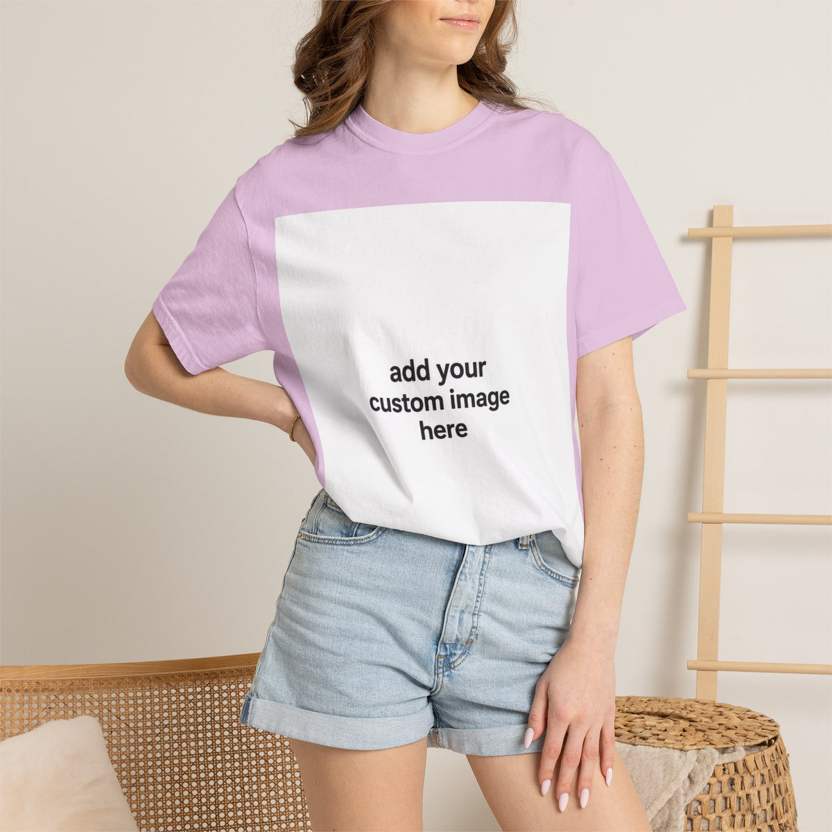 Customizable Image T-Shirt - Unisex Garment-Dyed T-shirt