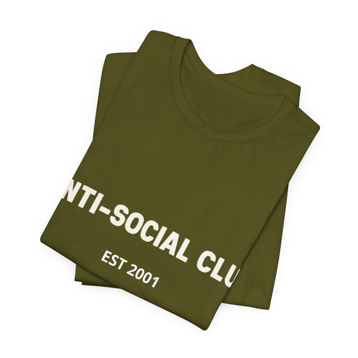 'Anti-Social Club' Short Sleeve Tee -- Personalizable - Unisex