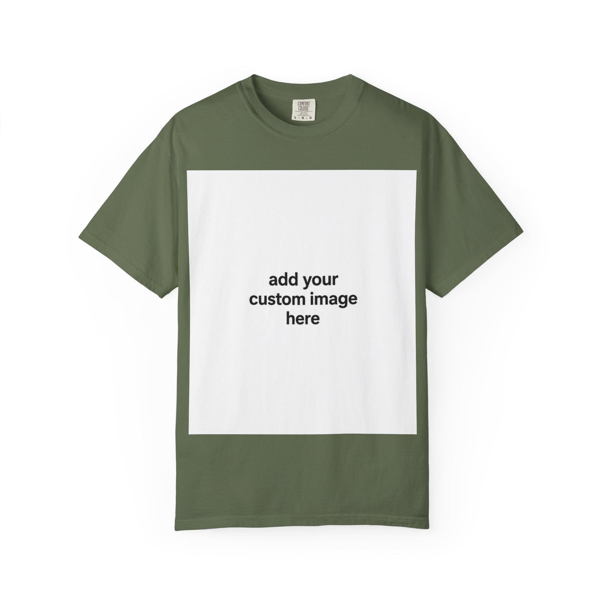 Customizable Image T-Shirt - Unisex Garment-Dyed T-shirt